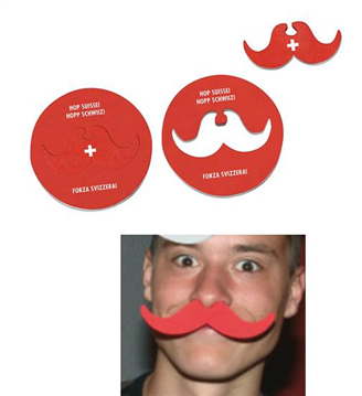 Moustache Coaster