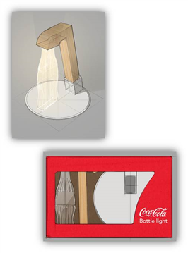 Coca-Cola 3D Bottle Light
