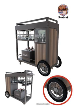 Vintage Look Trolley