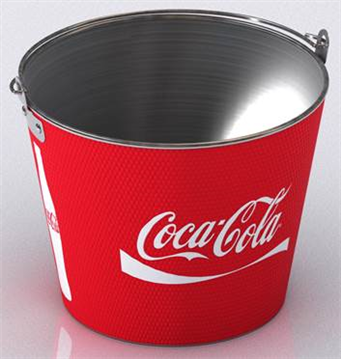 Ice Bucket with Rubber Finish
