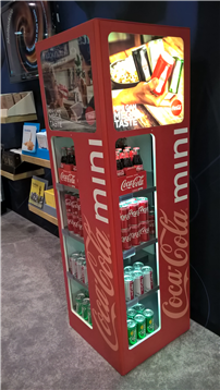 Permanent POS Piece for Coke