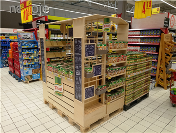 Knorr Pallet Display