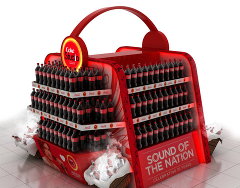 Amazing Coca-Cola Display