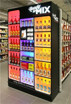 Mixology Gondola Head