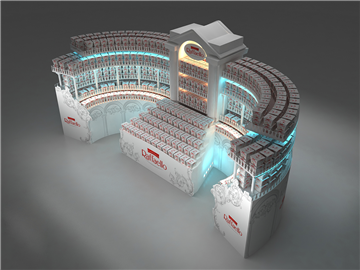 Raffaello Stand with Light