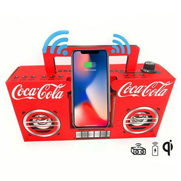 Boombox Speaker & Wireless Charger