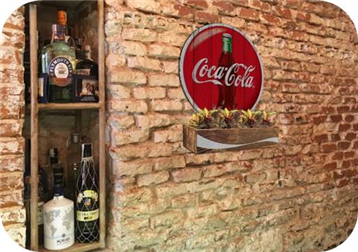 Deco Blackboard with Gardener Display