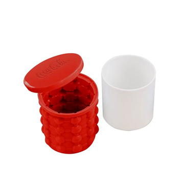 Silicone Ice Cube Maker / Ice Bucket with Lid