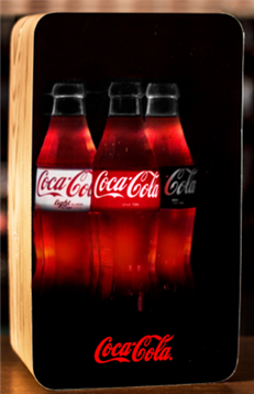 Coca-Cola Mini Fake Fridge