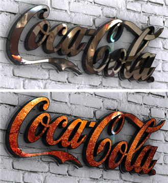 Bubble LED Sign