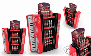 Music Display Accordeon Style