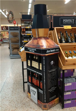 Jack Daniels Floor Display