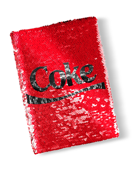 Book Cover with Sequins