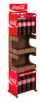 Coca-Cola & Bread Display