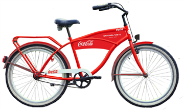 Coca-Cola Retro Beach Bike