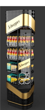 Schweppes Rounded Premium Display