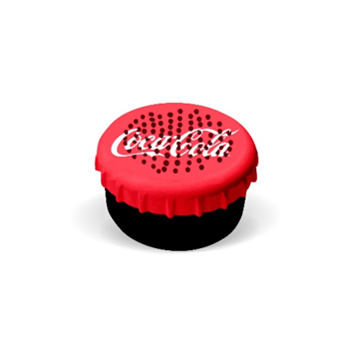 Portable Bottle Cap Shaped Wireless Speaker