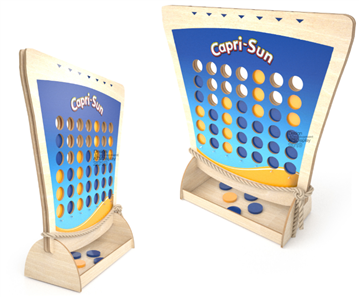 Capri-Sun Giant 4 in A Row Game