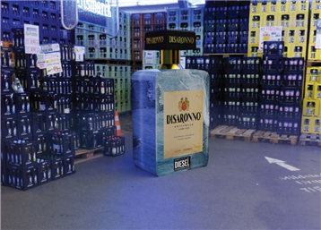 Giant Disaronno Bottle