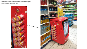 Magnetic Cross-Merchand Exhibitor