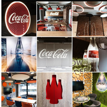 Coca-Cola Artistic POS