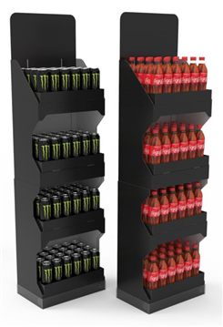 Monster or Coca-Cola - FSDU 4 Shelves