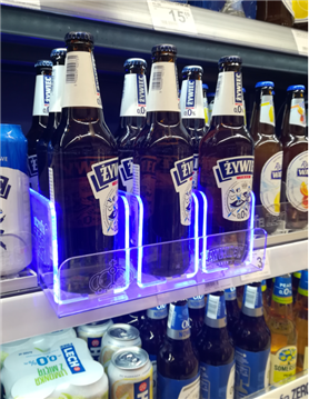 Illuminated Shelf Diplay