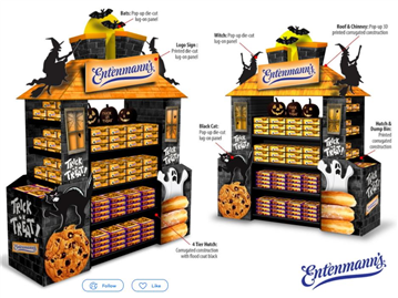 Halloween POS Made of Cardboard