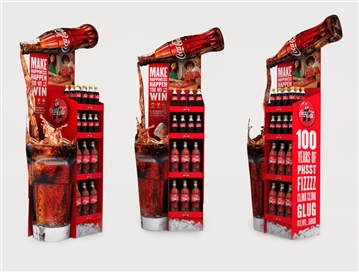 Coca-Cola FSDU with 3D Topsign