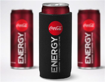 Can Cooler - Coke Energy