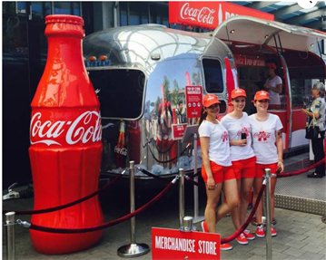 Coca-Cola Beverage Stand