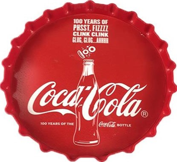 Tray in the shape of a Bottle Cap