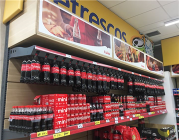 Coca-Cola Shelf Activation Display