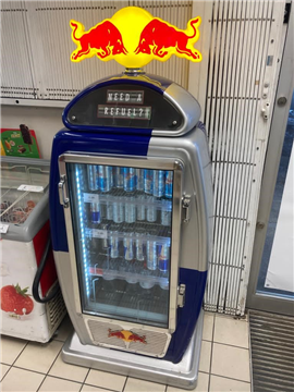 Red Bull Fridge POS