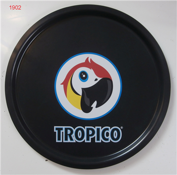 Tropico Round Tray - Black